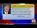 Trump: Khan has 'no right' to claims