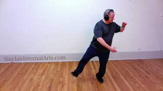 "Incomplete Tai chi" :  Lesson 14 - twist the spine