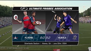 FULL GAME Pro Ultimate Frisbee | Carolina Flyers vs Atlanta Hustle | June 22, 2024