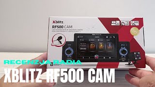 Xblitz RF500 CAM - radio samochodowe z dużym dotykowym ekranem i kamerą ułatwiającą parkowanie