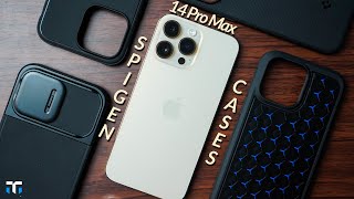 iPhone 14 Pro Max Gold Spigen Cases Review! (Ultra Hybrid, Cryo Armor, Etc)