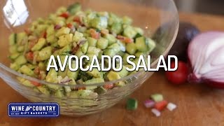 From Larry's Kitchen - The Perfect Avocado Salad