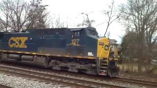 CSX N788-28 with 127 Leader in St Denis