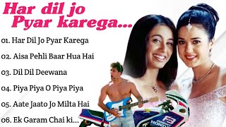 "Har dil jo pyar karega..." Audio jukebox/Salman Khan/Rani Mukherjee/Pretty Zinta/Hindisongs