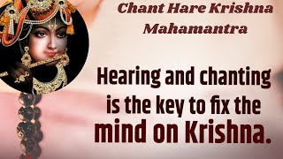 Hare Krishna Maha Mantra Chanting|Hare Rama Hare Krishna 108 times|Ambika Jha|Heart Touching Mantra