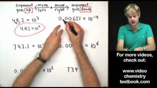 Fixing Incorrect Scientific Notation