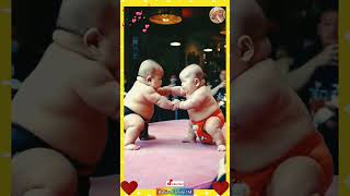 Cute baby Fighting 🥰😂