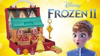 Unboxing Frozen 2 Pop Adventures Princess Anna Set Hasbro Squishy PiecesTubey Toys