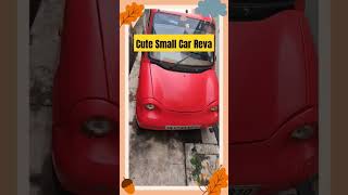 Reva electric car. Cutest car in India #cute #car #india #reva #mahindra #trending #youtubeshorts