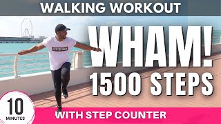 Wham! Fun Indoor Walking Workout | Daily Workout at home
