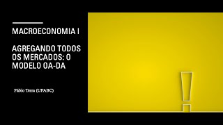 Macroeconomia I - O Modelo Oferta Agregada X Demanda Ag... | Doovi