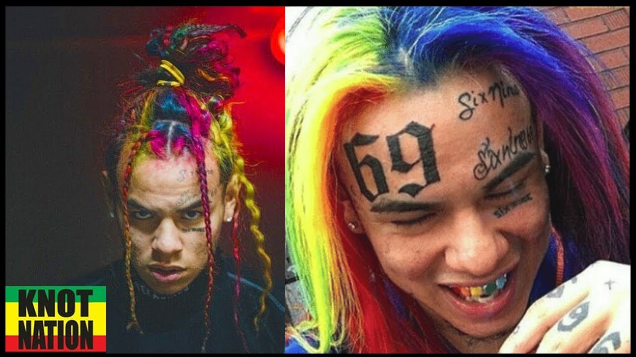 Why Tekashi 6ix9ine Has Rainbow Hairstyle Youtube