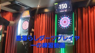 家ダーツ練習466 ２０２４年８月20日143 CRICKET COUNT-UP スタッツ3.83