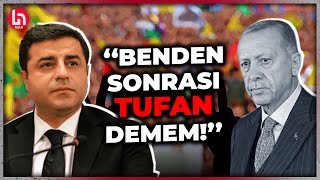 Selahattin Demirtaş'tan Erdoğan'a dikkat çeken çözüm önerisi!