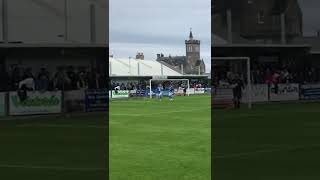 Fraserburgh v Kilmarnock Goal Ollie Shaw