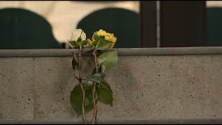 Thousands honour the fallen team members of the Humboldt Broncos