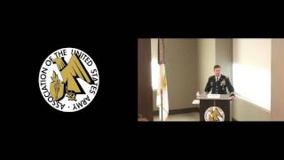 AUSA Army Cyber 2016 - Panel 2 - Cyber Support to Corps and Below