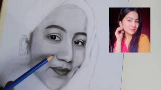 How to draw face | Commissioned Work | how to shade face | smooth shading | paid artwork