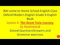 Solved Question/Answers and Grammar Exercises