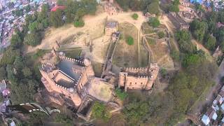 Fasiledes, Gonder Ethiopia from the sky  by Mesfin video