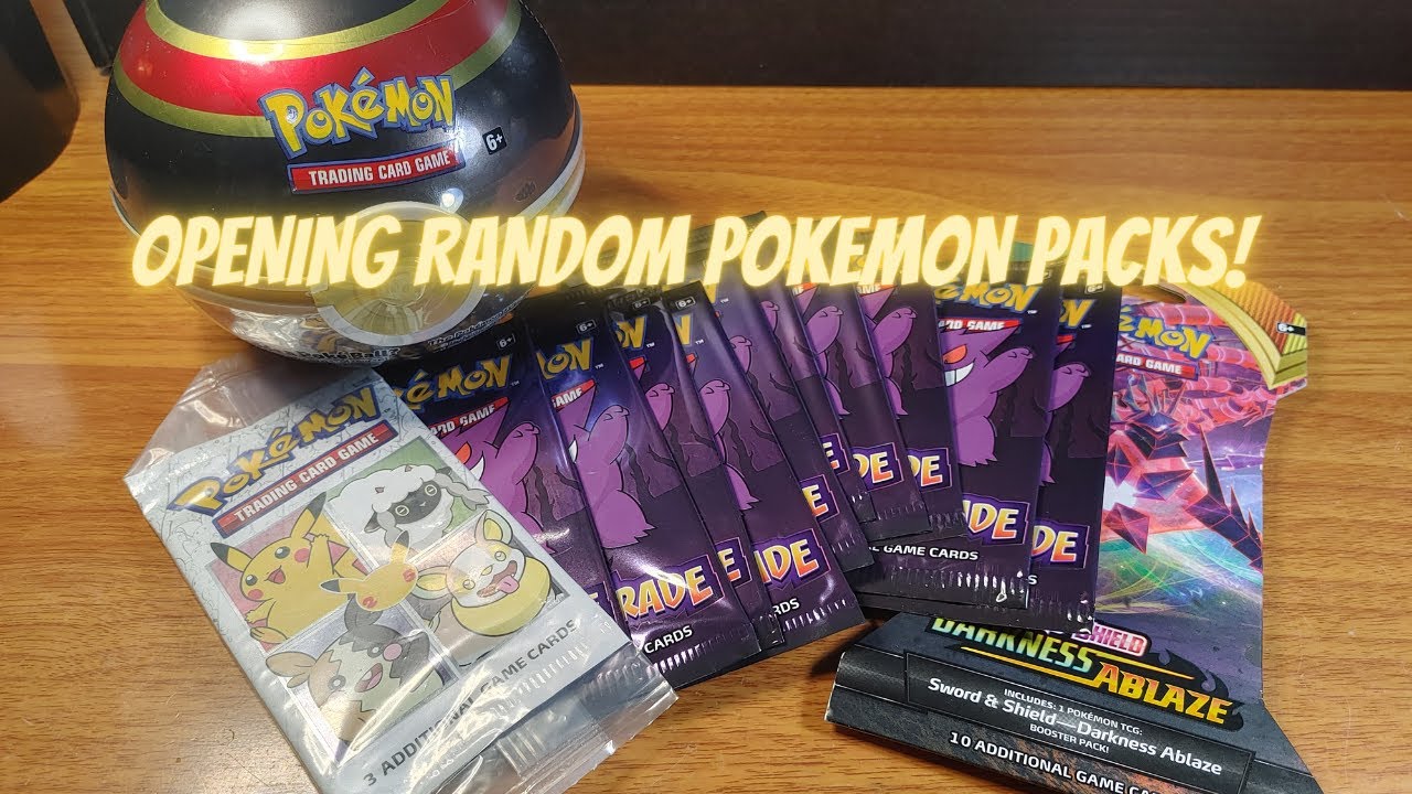 Opening Assorted Pokemon Tcg Packs Youtube