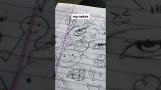My Notes Shorts