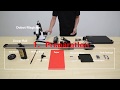 The tutorial of connecting Dobot Magician with a sliding rail.