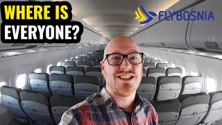 My BIZARRE flight to SARAJEVO with FLYBOSNIA!