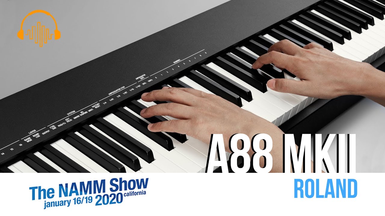 Namm 2020 A88 Mkii By Roland Youtube