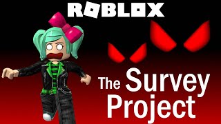 Scary Story Game | Roblox The Survey Project (JUMP SCARES!) SallyGreenGamer Geegee92 Family Friendly
