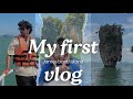 My first vlog at Thailand Phuket #jamesbond island