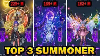 MU ORIGIN 3   - TOP 3 SUMMONER (POWER RANKINGS) | MenchDrey