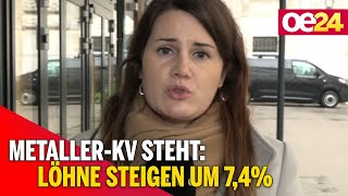 Metaller-KV steht: Löhne steigen um 7,4%