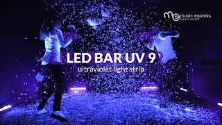 LIGHT4ME LED BAR UV 9 – ULTRAFIOLETOWA LISTWA OŚWIETLENIOWA 9X3W