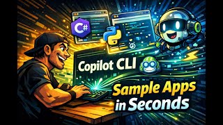 Generate Useful Apps in Seconds with GitHub Copilot CLI (C# & Python)