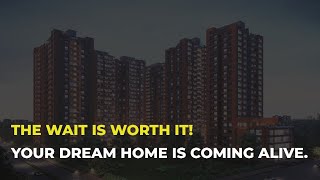 The wait is worth it! Your dream home is coming alive.#sarathyawest  #vishwanathbuilders