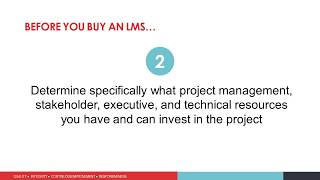 Learning Management System Implementation Tips