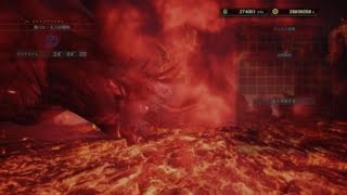 MHW:極ベヒーモス討滅戦 ハンマーソロ 24'44\