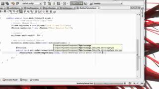How To Jbutton add action listener in java swing programing for beginners
