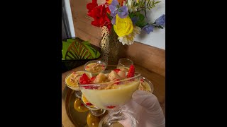 Recette rapide facile et délicieux / dessert Dessert Crémeux à la fraise– Facile et Délicieux !