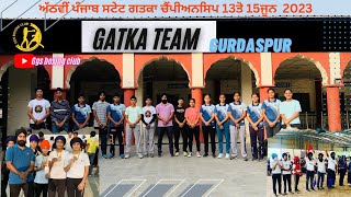 8th Gatka Punjab State  Championship Gurdwara Isher Parkash Ratwara  Sahib Chandigarh 13,15,jun2023