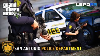 SAPD Officers Ambushed in the Parking Lot - San Antonio Police Department - GTA 5 LSPDFR [167]