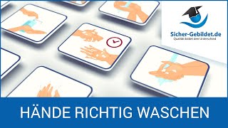 Hygienetipps - Hände richtig waschen (Betriebliche Pandemieplanung mit SIUS Consulting)