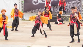 [4K] 鹿児島国際大学よさこい部創生児　黒崎よさこい祭り 2022 2日目 メイン会場 (中央)