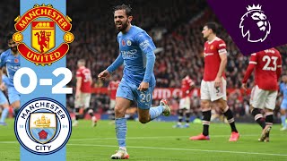 Manchester City Derby Highlights! | United 0-2 City | Bailly OG & Bernardo Silva goal!