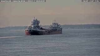 Philip R Clarke Passing Marine City \u0026 Algonac on Jan 17th, 2025