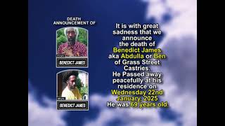 Benedict James SHORT