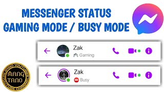 MESSENGER STATUS GAMING AND BUSY MODE TUTORIAL