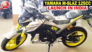 Yamaha M-Slaz 125cc Launched in India🔥🤩Price \u0026 Launch Date ? Yamaha 125cc Bikes 2024 || Mslaz 125cc