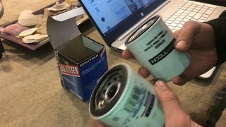 VERIFYING an oil filter will “fit your car”